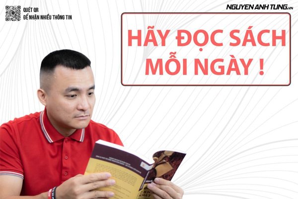 Ảnh đọc sách của Nguyễn Anh Tùng