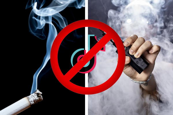 Thuốc lá và các sản phẩm từ thuốc lá đều bị cấm trên Tiktok Shop