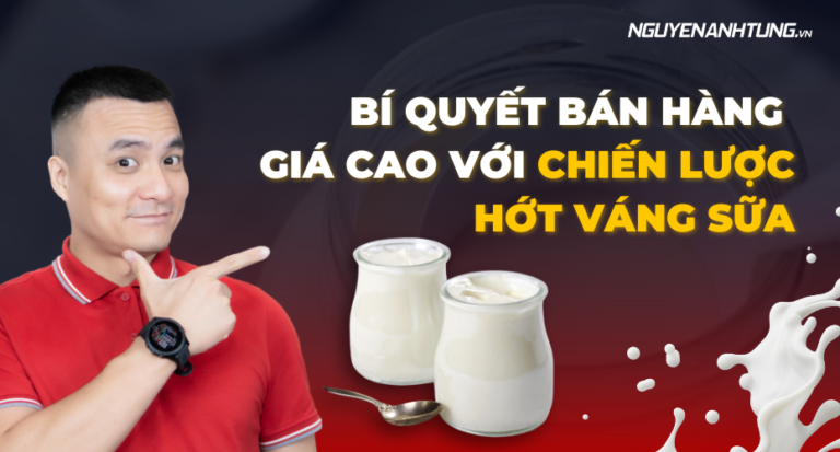 Bí quyết bán hàng giá cao với chiến lược hớt váng sữa