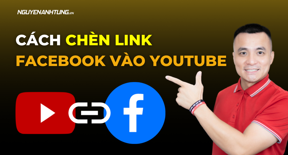 Cách chèn link facebook vào Youtube 
