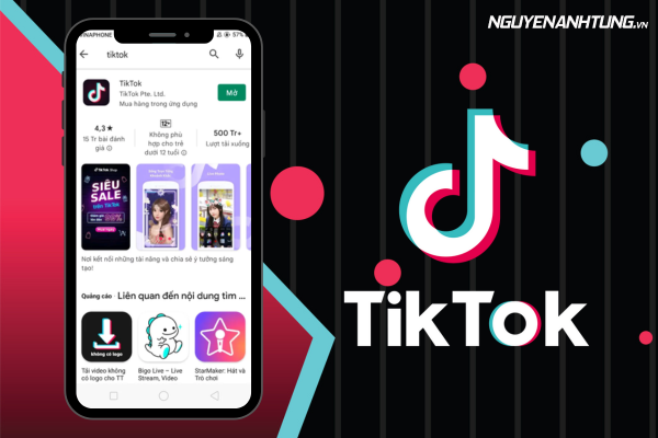 Cập nhật ứng dụng Tiktok lên phiên bản mới nhất