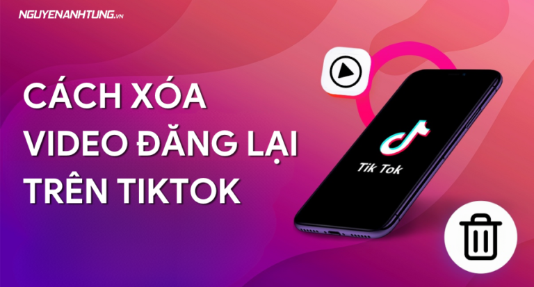 Cách xóa Video đăng lại trên TikTok