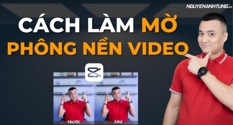 Hướng dẫn làm mờ nền video bằng Capcut siêu đơn giản