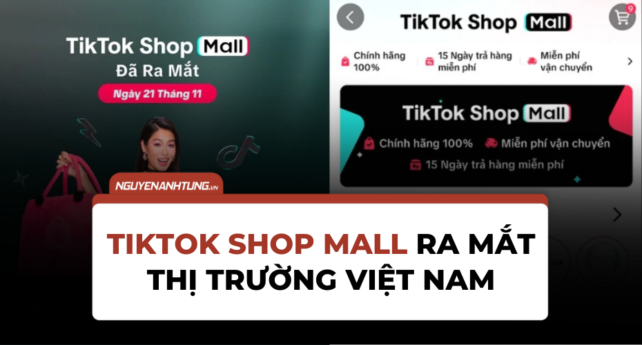 TikTok ra mắt Tiktok Shop Mall - Kênh bán hàng chính hãng giúp người dùng yên tâm mua sắm