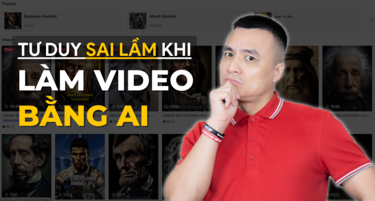 Làm video xây dựng thương hiệu cá nhân bằng AI là sai lầm!