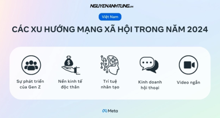 Dự báo 5 xu hướng nổi bật trên mạng xã hội Việt Nam năm 2024