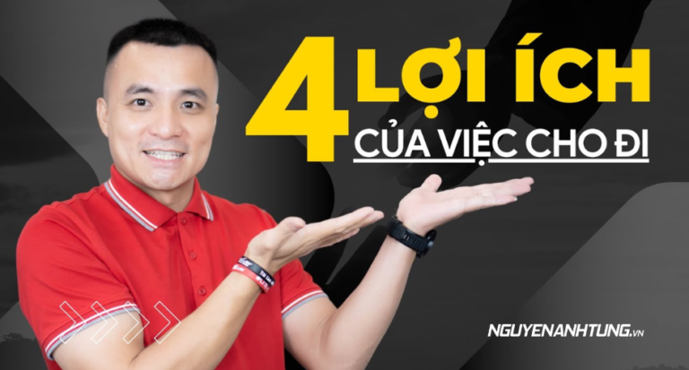 Đây là 4 lợi ích của việc cho đi và trao giá trị