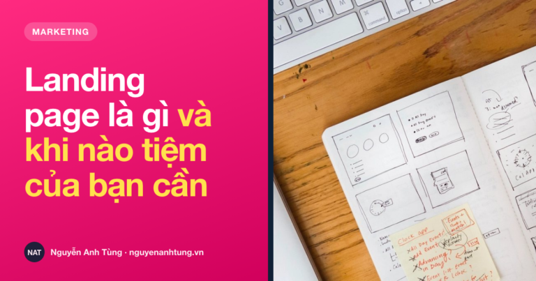 Landing page là gì trong chiến lược digital marketing