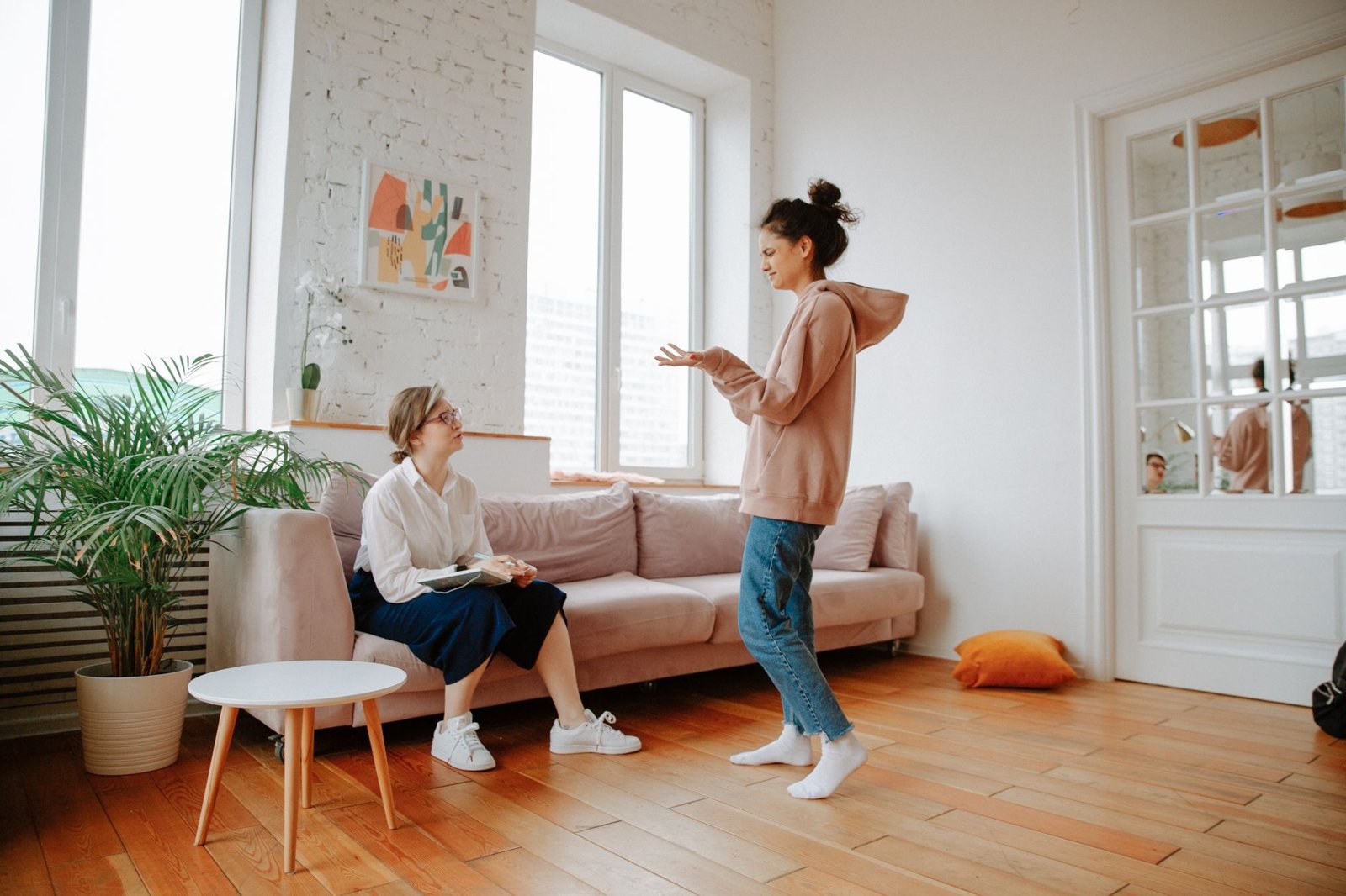 Buổi làm việc một kèm một của life coach
