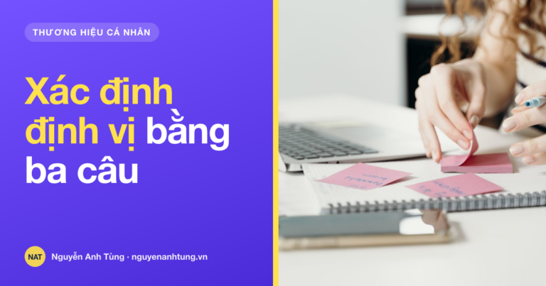 Xác định định vị thương hiệu cá nhân cho người làm nghề