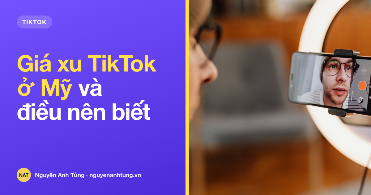 Giá xu TikTok ở Mỹ và điều người bán hàng nên biết