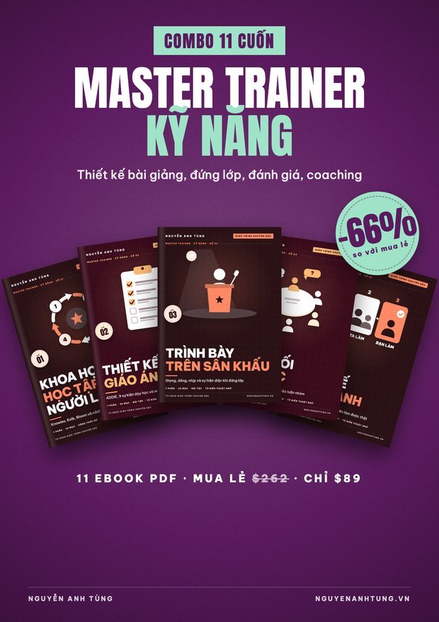 MASTER TRAINER · KỸ NĂNG ĐỨNG LỚP — 11 Giáo Trình