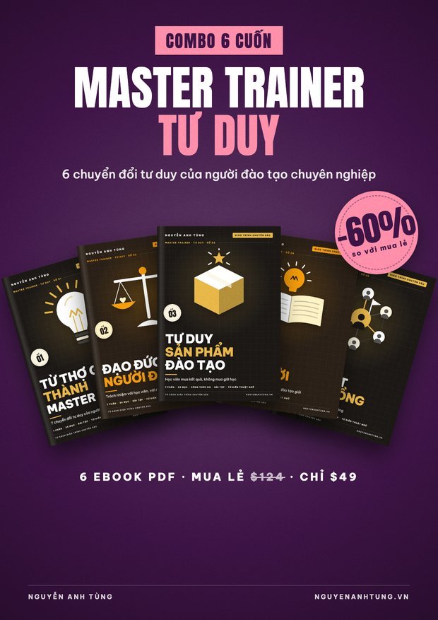 MASTER TRAINER · TƯ DUY — 6 Giáo Trình