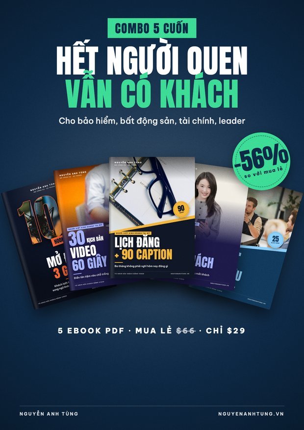COMBO 5 — Hết Danh Sách Người Quen Vẫn Có Khách