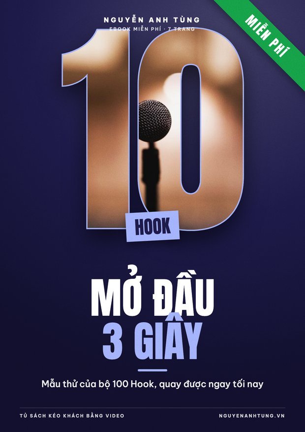 10 Hook Mở Đầu Miễn Phí (mẫu thử của bộ 100 Hook)