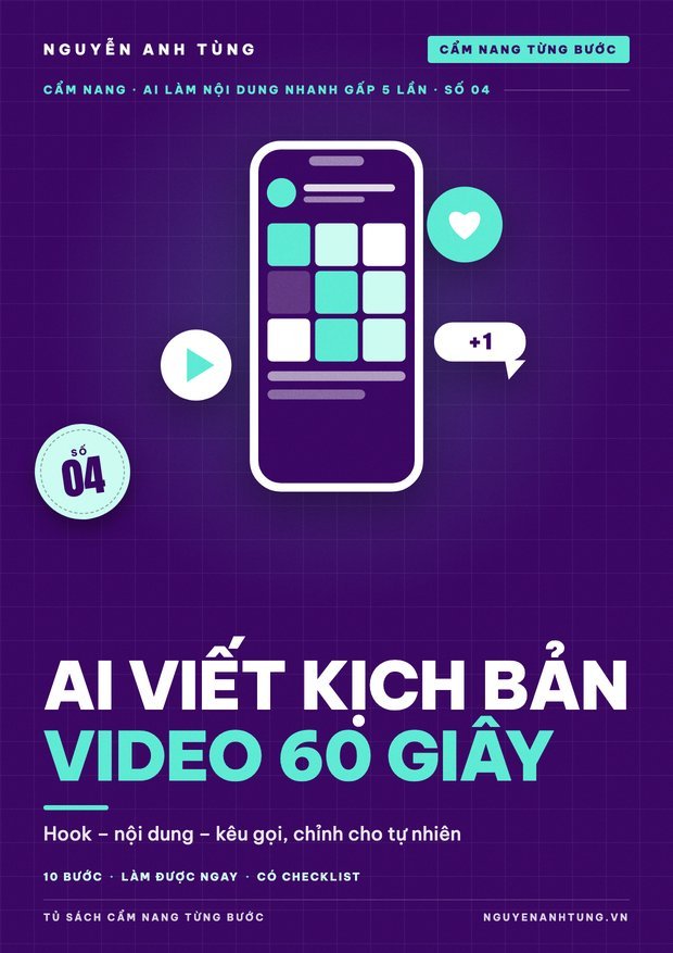 AI Viết Kịch Bản Video 60 Giây