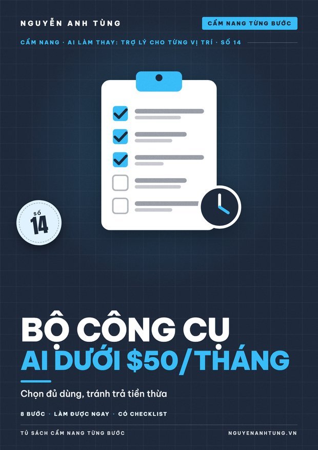 Bộ Công Cụ AI Dưới $50/Tháng