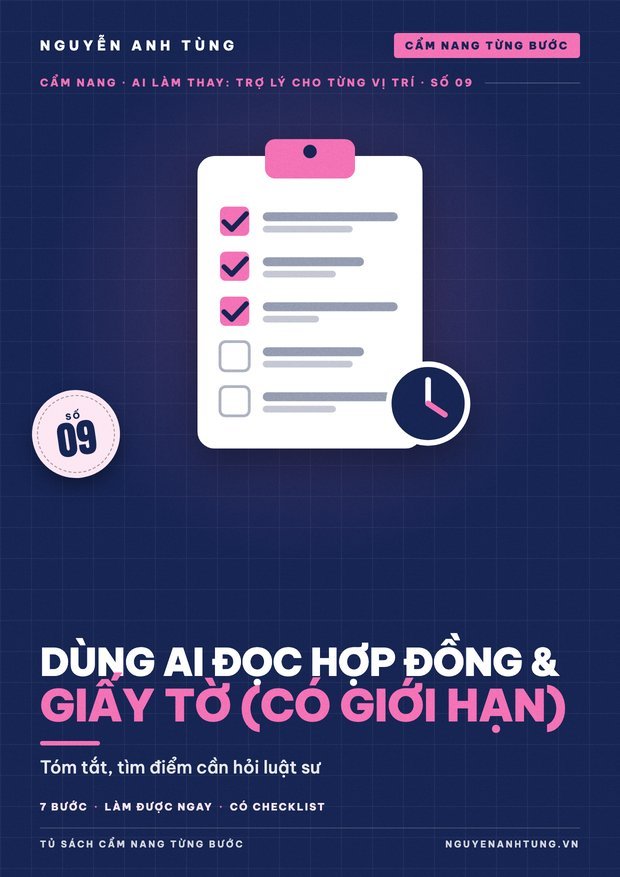 Dùng AI Đọc Hợp Đồng & Giấy Tờ (Có Giới Hạn)