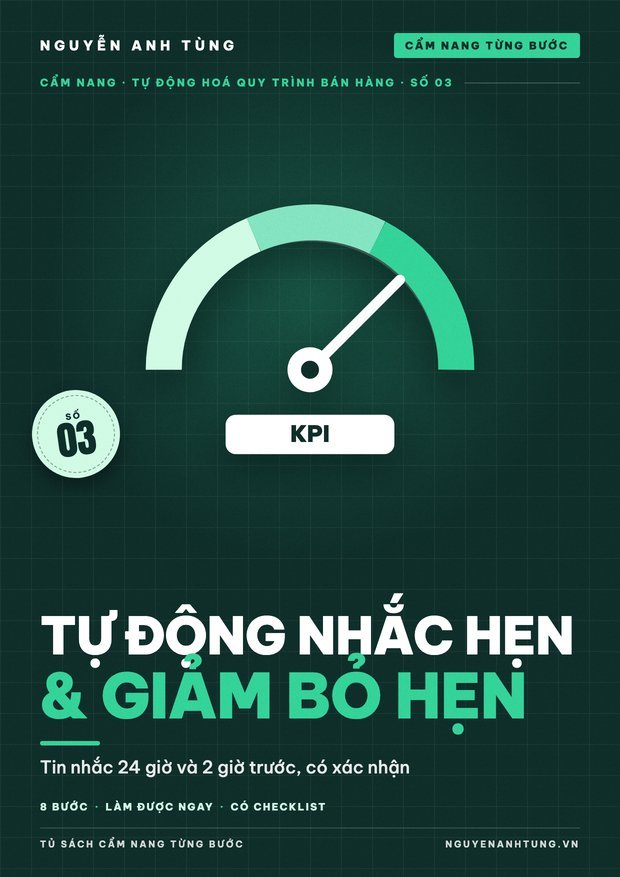 Tự Động Nhắc Hẹn & Giảm Bỏ Hẹn