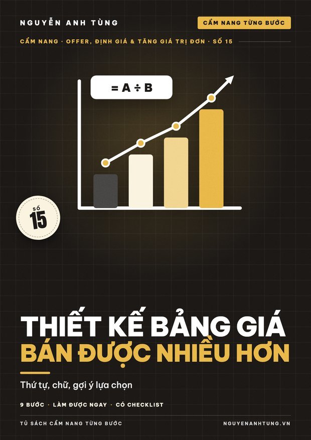 Thiết Kế Bảng Giá Bán Được Nhiều Hơn