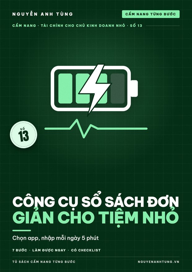 Công Cụ Sổ Sách Đơn Giản Cho Tiệm Nhỏ