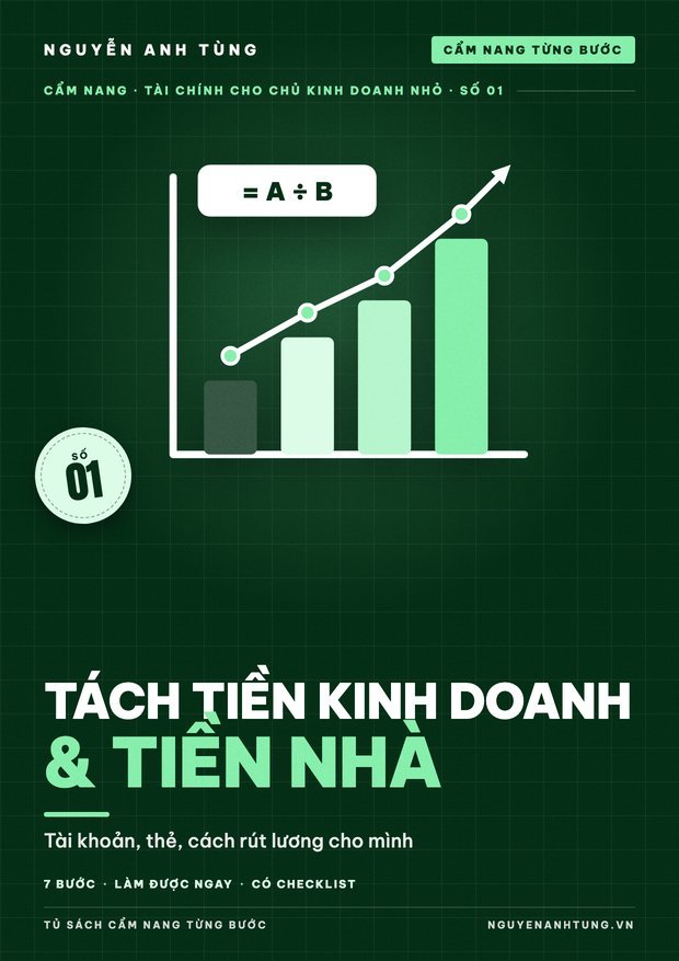 Tách Tiền Kinh Doanh & Tiền Nhà