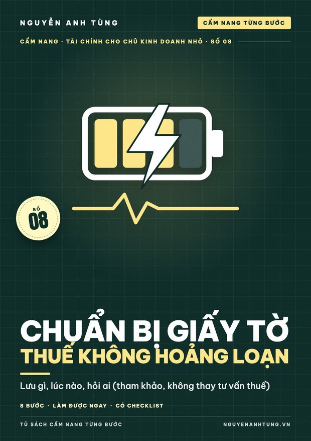Chuẩn Bị Giấy Tờ Thuế Không Hoảng Loạn