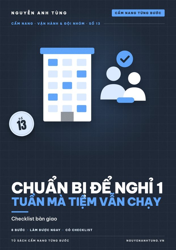 Chuẩn Bị Để Nghỉ 1 Tuần Mà Tiệm Vẫn Chạy