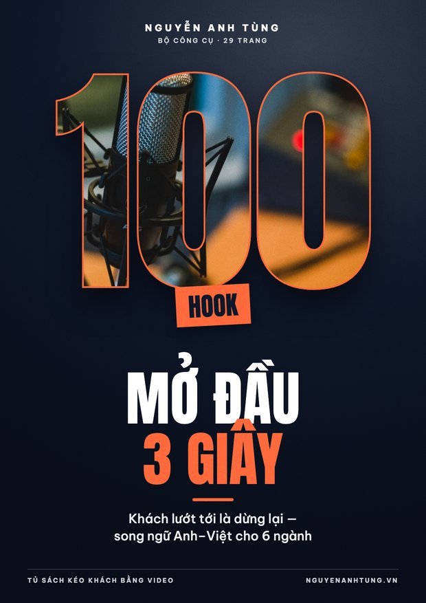 100 Hook Mở Đầu 3 Giây (song ngữ Anh–Việt)