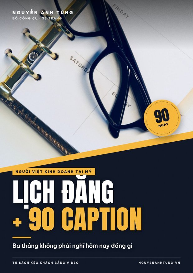 Lịch Đăng 90 Ngày + 90 Caption Sẵn