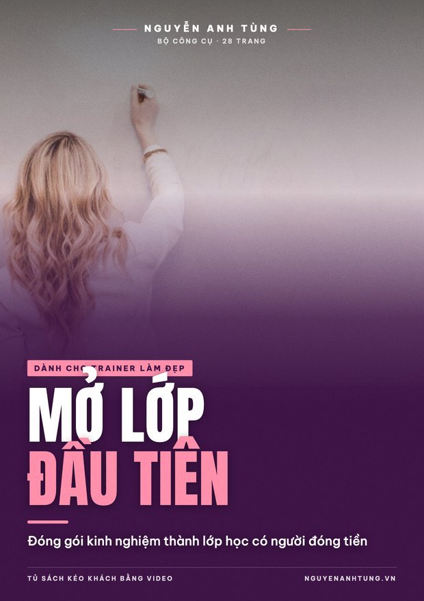 Đóng Gói Kinh Nghiệm Thành Lớp Học Đầu Tiên