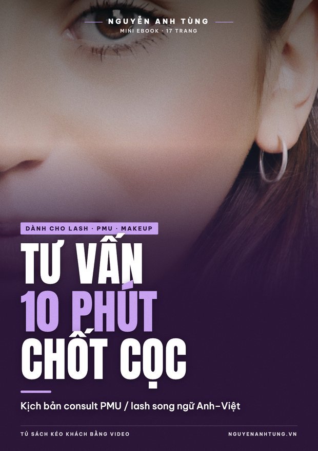 Kịch Bản Tư Vấn PMU / Lash 10 Phút (EN + VI)