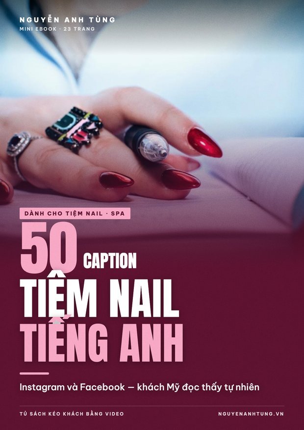 50 Caption Instagram & Facebook Cho Tiệm Nail (EN)