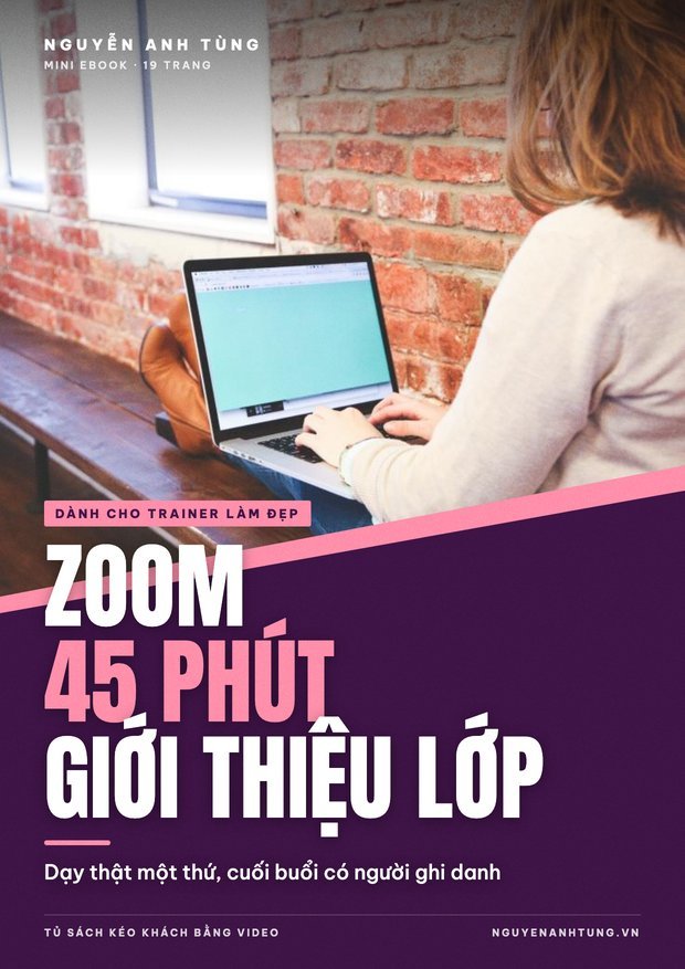 Kịch Bản Zoom Giới Thiệu Lớp 45 Phút