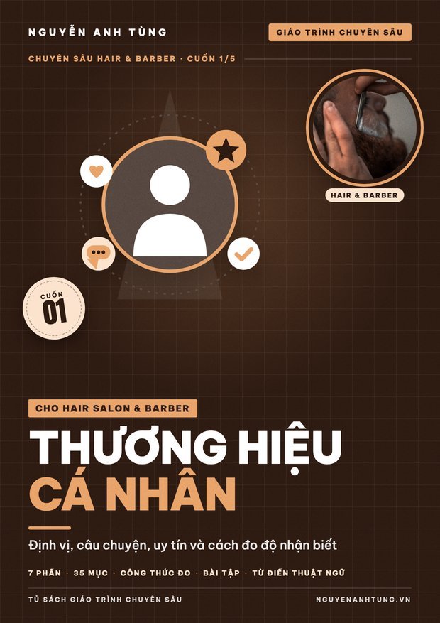 Thương Hiệu Cá Nhân Cho Hair Salon & Barber
