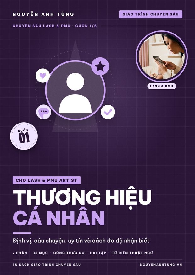 Thương Hiệu Cá Nhân Cho Lash & PMU Artist