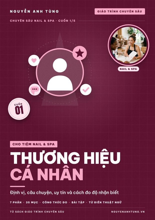 Thương Hiệu Cá Nhân Cho Tiệm Nail & Spa