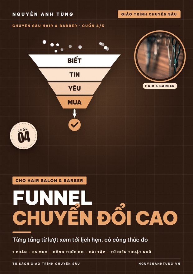 Funnel Chuyển Đổi Cao Cho Hair Salon & Barber