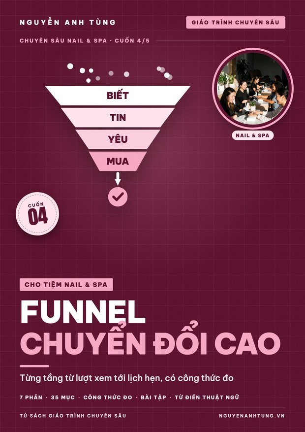 Funnel Chuyển Đổi Cao Cho Tiệm Nail & Spa