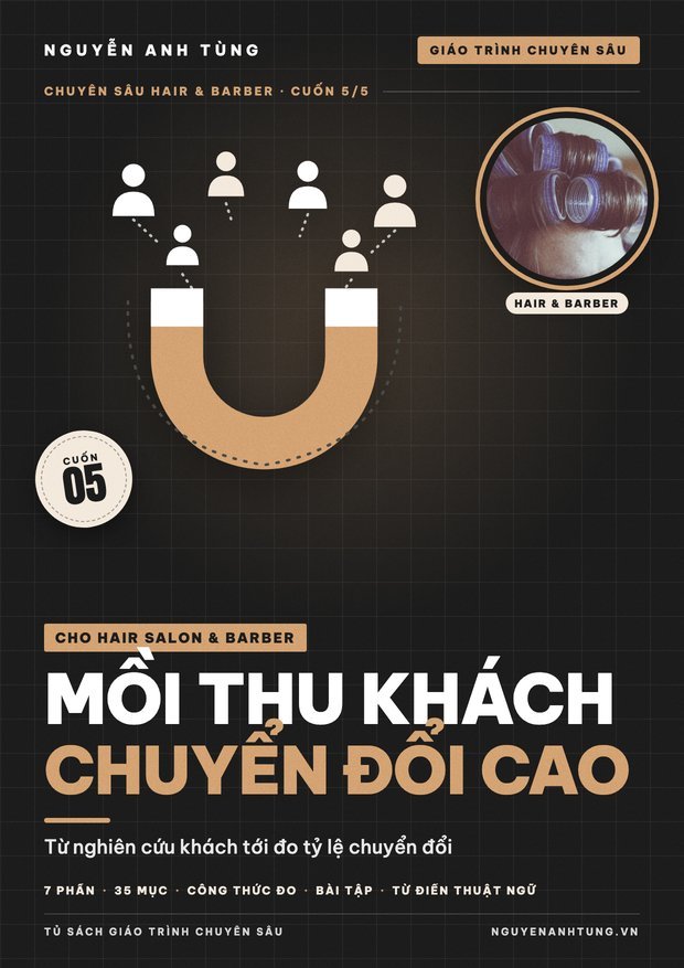 Mồi Thu Khách Chuyển Đổi Cao Cho Hair Salon & Barber