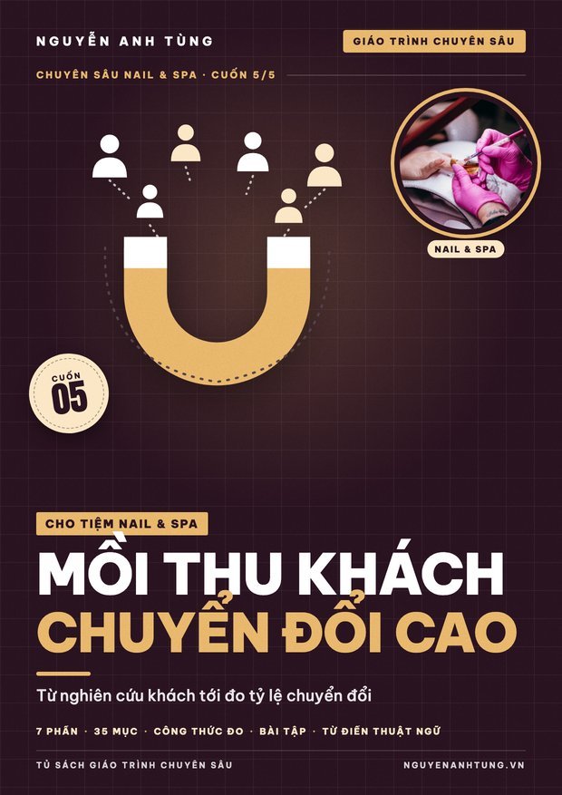Mồi Thu Khách Chuyển Đổi Cao Cho Tiệm Nail & Spa