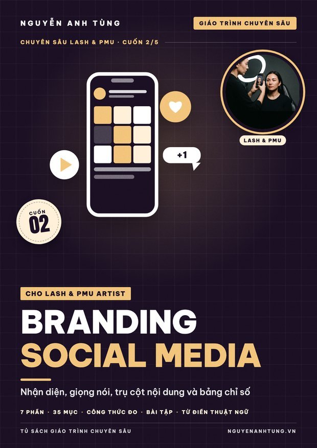 Branding Social Media Cho Lash & PMU Artist