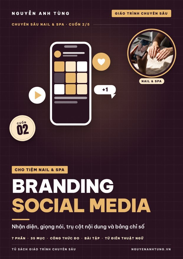 Branding Social Media Cho Tiệm Nail & Spa