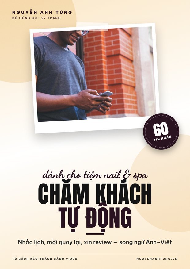 60 Tin Nhắn Chăm Khách Tự Động (Anh–Việt)