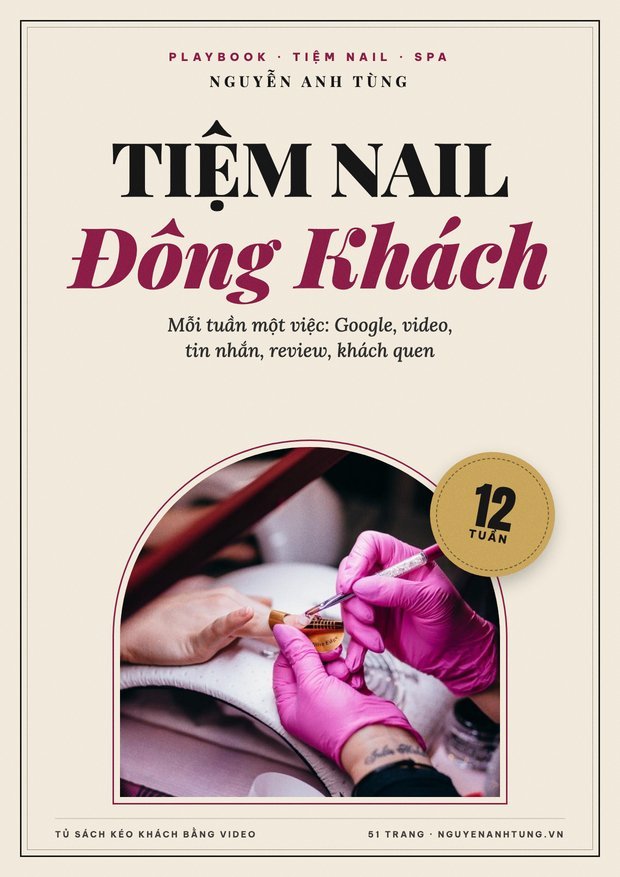 Playbook Tiệm Nail Đông Khách 12 Tuần