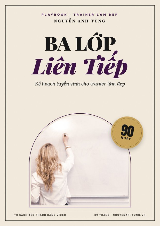 Playbook Trainer: Tuyển Sinh 3 Lớp Liên Tiếp