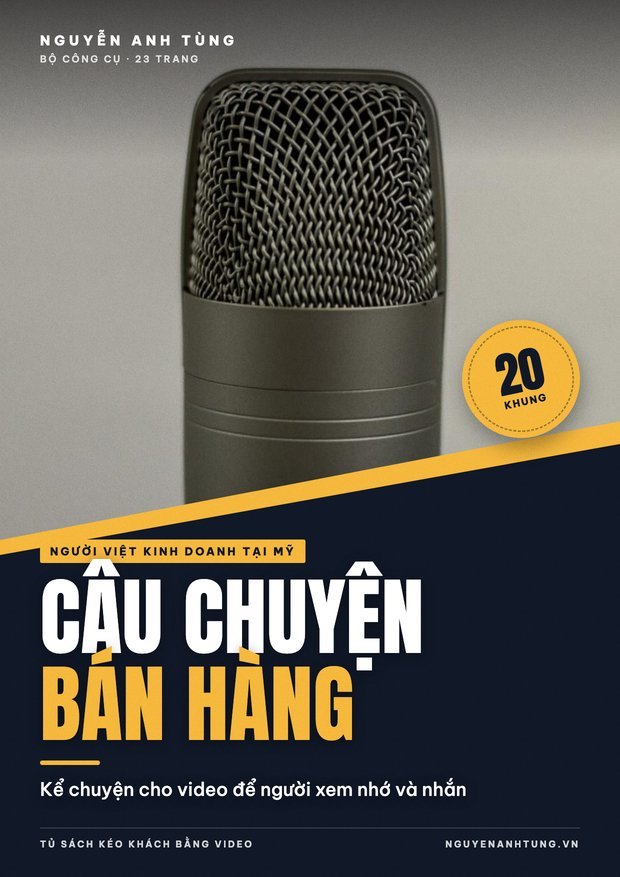 Kể Chuyện Bán Hàng: 20 Khung Câu Chuyện Cho Video