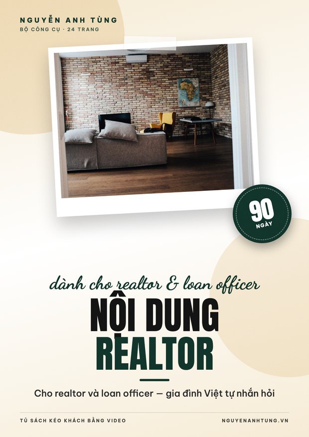 90 Ngày Nội Dung Cho Realtor & Loan Officer (VI)