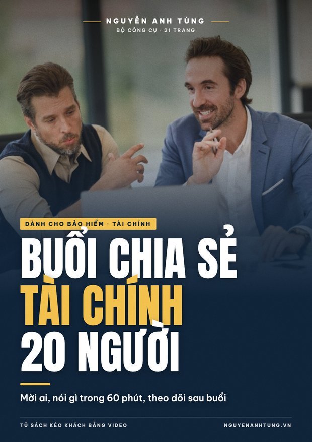 Tổ Chức Buổi Chia Sẻ Tài Chính Nhỏ 20 Người