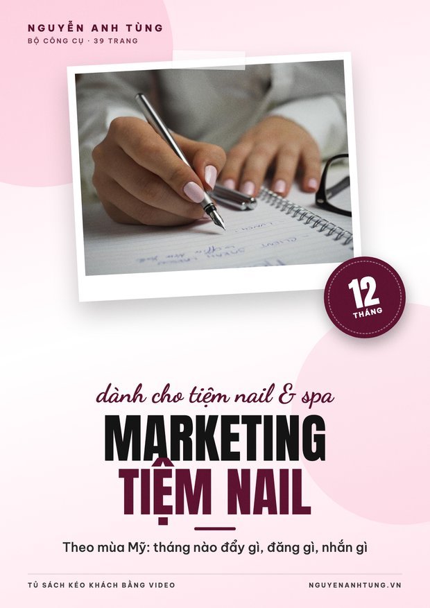 Lịch Marketing 12 Tháng Cho Tiệm Nail & Spa (theo mùa Mỹ)